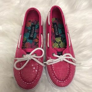 Sherry pink with sequins